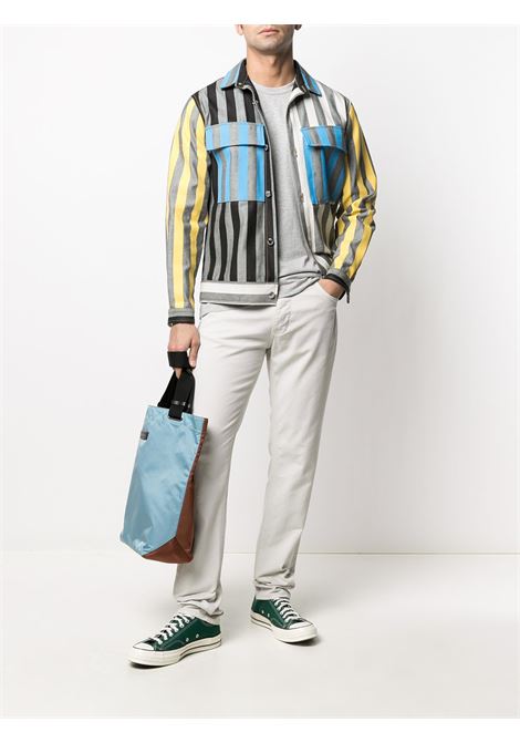 t-shirt knit uomo grigia COMME DES GARÇONS SHIRT | FZ-T002-PER3